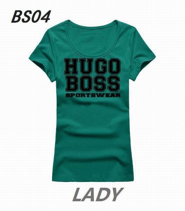 BOSS short round collar T woman S-XL-114